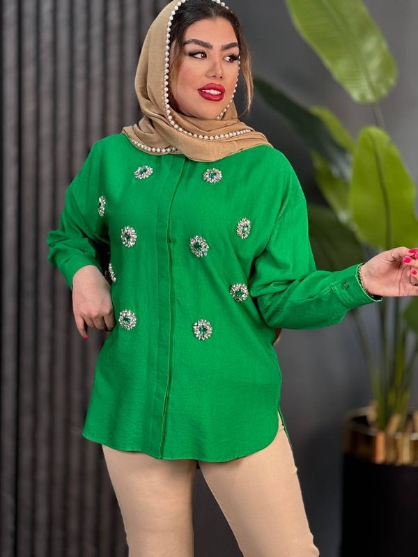 مانتو سنگدوزی شهرزاد کد 1735