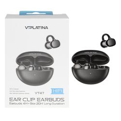 ایرفون بی سیم VIPLATINA مدل VT47 - مشکی (گارانتی 18 ماه تعویض نیکان همراه)