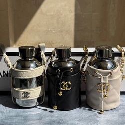 بطری آب استیل شنل سری Thermos Cup با بند/کیف دوشی
