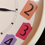 ساعت دیواری لوتوس کد 023