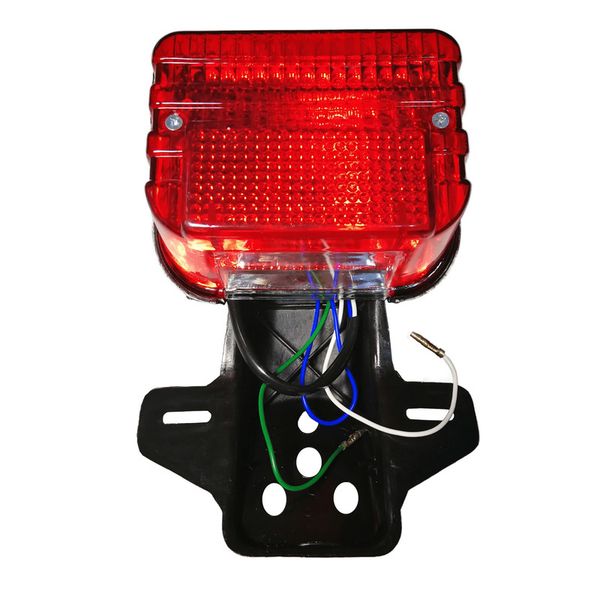 چراغ خطر عقب موتور سیکلت مدل پایه فلزی مناسب برای هوندا