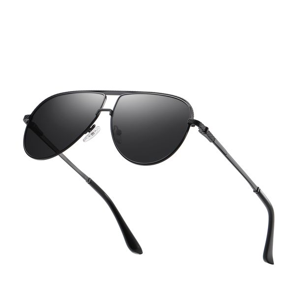 عینک آفتابی خلبانی مردانه آلبرت وگ مدل JS8540C91-P142 Avantgarde Visionary