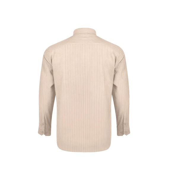 پیراهن آستین بلند یقه برگردان مردانه مدل MDSS-CH6642