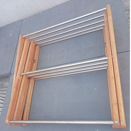 بندرخت تاشو استیل