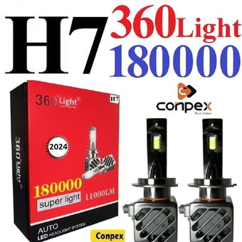 هدلایت کانپکس 360 Light مدل 180000 پایه H7