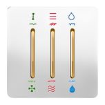 کلید کولر صنایع آسیا الکتریک مدل کریستال WHI-GLD