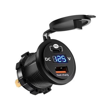 شارژر فندکی خودرو مدل MIT-A+C