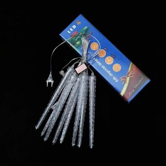 ریسه آبشاری کریستالی قندیلی نور یخی – جلوه‌ای رویایی و کریستالی برای فضاهای شما
