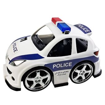 ماشین بازی مدل 206 پلیس راهنمایی و رانندگی پاندا تویز کد 206.5