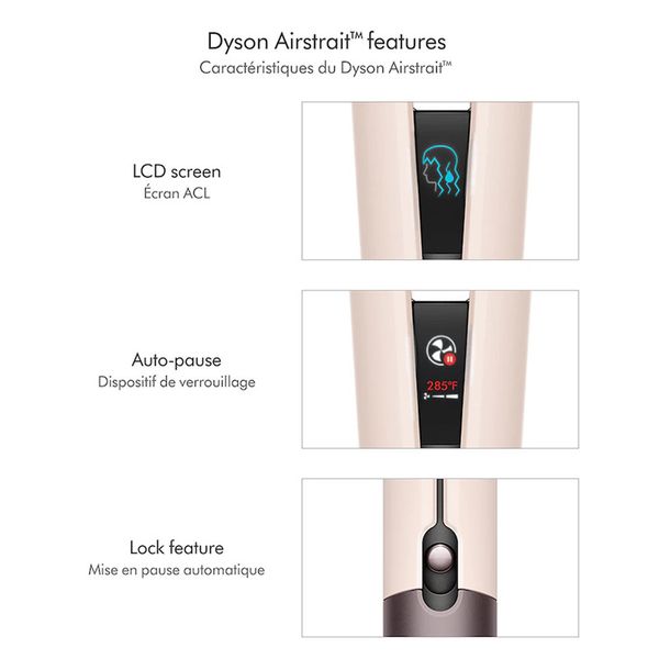 اتو و حالت‌دهنده‌ مو دایسون مدل Dyson Airstrait HT01