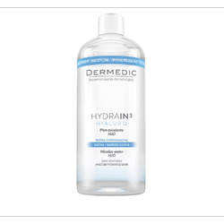 میسلار واتر آبرسان هیالورونیک 200ML HYDRAIN3 درمدیک Dermedic
