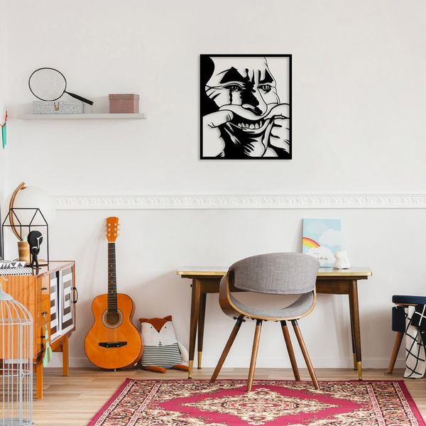 استیکر مدل چوبی جوکر کد T100