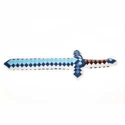 عروسک شمشیر مدل ماینکرافت طول 45 سانتی متر