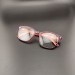 فریم عینک طبی زنانه مدل LA023C3 Acetate Tangerine Maroon