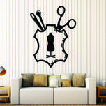 استیکر والتت مدل خیاطی طرح مزون کد100