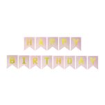 ریسه تزیینی تولد طرح حروف happy birthday