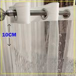 پرده تیکو دکو مدل تور فول امبرویدری کد 955 سایز 280*150 سانتیمتر مجموعه دو عددی