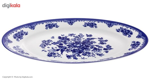 سرویس غذاخوری 28 پارچه چینی زرین ایران سری ایتالیا اف مدل Florance 2 درجه عالی 