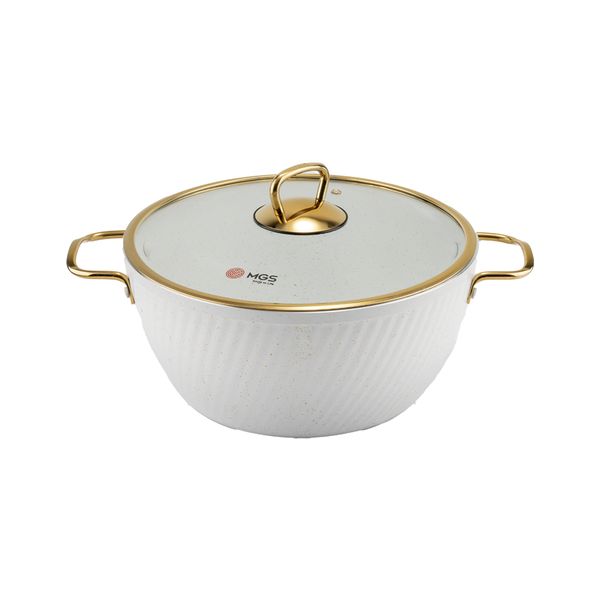 سرویس قابلمه و تابه گرانیت 16 پارچه ام جی اس مدل ماینز کد 001