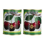 کمپوت گیلاس خوشاب - 350 گرم بسته 12عددی