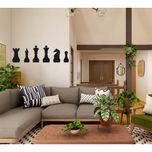 استیکر دیواری مدل مهره های شطرنج کد C28 مجموعه 6 عددی