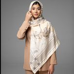 روسری برج میلاد و گنبد روشن