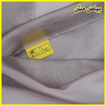 پرده تیکو دکو مدل دوخت ساده حریر شاین نازک ژرسه سایز 300*280 سانتی متر