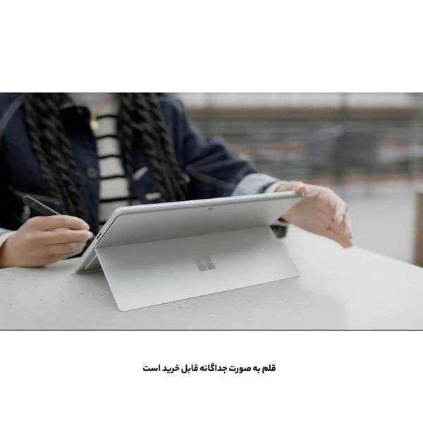 تبلت 13 اینچی مایکروسافت مدل Surface Pro 10-Core Ultra 7 165U ظرفیت 256 گیگابایت و رم 16 گیگابایت به همراه کیبورد Surface Pro Co