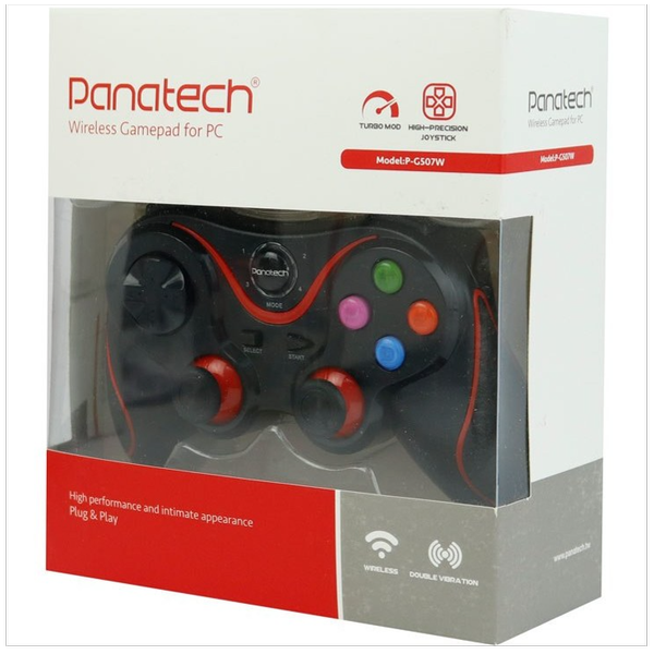 دسته بازی بی سیم تک شوکدار Panatech مدل G507W