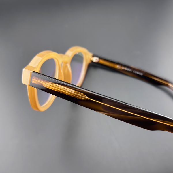 فریم عینک طبی ویفرر آلبرت وگ مدل S31107C3-1 Acetate مناسب برای صورت گرد