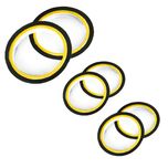 حلقه نئون خودرو پیکار مدل انبه ای مناسب برای تیبا مجموعه 6 عددی