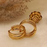 گوشواره زنانه ژوپینگ مدل حلقه ای کد XP 02