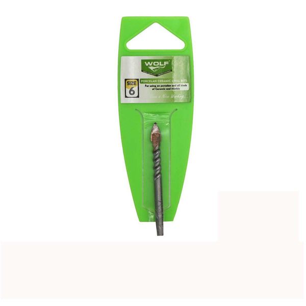 مته پرسلان و سرامیک ولف مدل حرفه ای سایز 6 میلیمتر