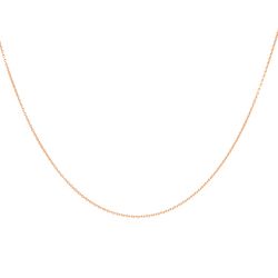 زنجیر طلا 18 عیار زنانه مدل فلامینگو GC003