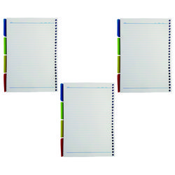 کاغذ کلاسوری 100 برگ بسته 12 عددی