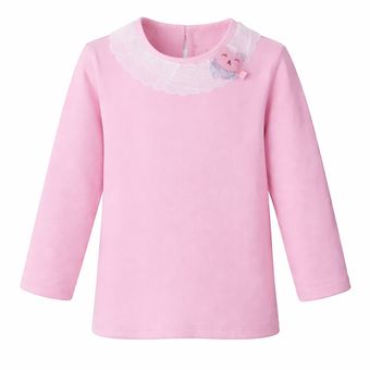 تی شرت آستین بلند دخترانه مدل عروسکی