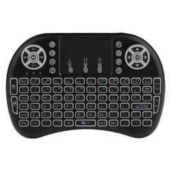 مینی کیبورد بی‌سیم همراه با تاچ‌پد مدل 2.4GHz
