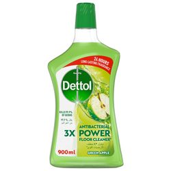 مایع ضدعفونی کننده سطوح دتول مدل green apple حجم 900 میلی لیتر 