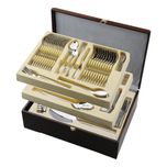 سرویس قاشق و چنگال 137 پارچه ام جی اس مدل DF044