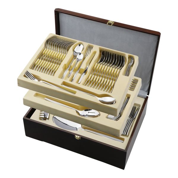 سرویس قاشق و چنگال 137 پارچه ام جی اس مدل DF044