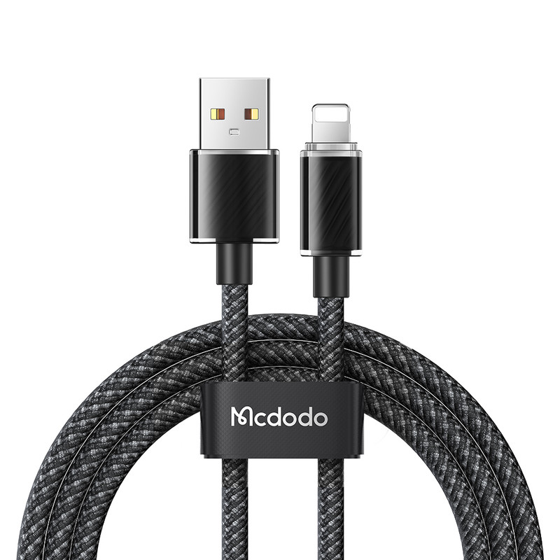 کابل شارژ و دیتا USB به لایتنینگ مک دودو مدل CA-3640 طول 1.2 متر (مخصوص آیفون)