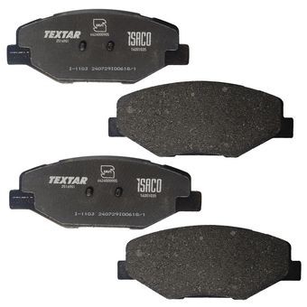 لنت ترمز جلو تکستار مدل DN6 مناسب برای سمند EF7