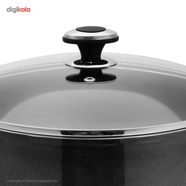 قابلمه کوتاه زرساب مدل گرانیتا سایز 28