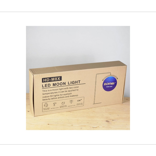نور ثابت ال ای دی Zomei Half Moon Light HD-M8X