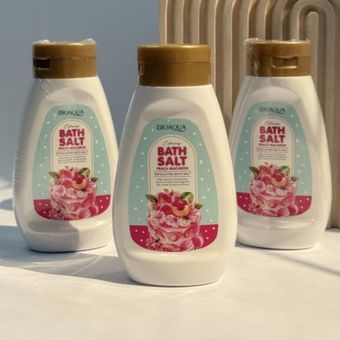 نمک بدن ماکارون هلو بیوآکوا BIOAQUA