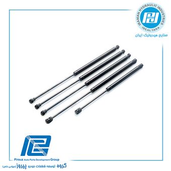 جک گازی درب صندوق عقب S3 برند پیروز (شرکتی) بسته دو عددی راست/چپ