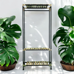 رگال لباس ایستاده چوب و فلز مدل روژان