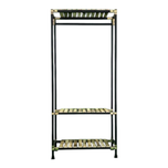 رگال لباس ایستاده چوب و فلز مدل روژان