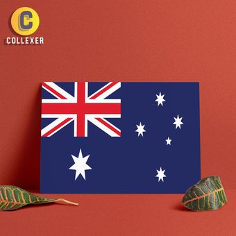 تابلو شاسی طرح طرح پرچم کشور استرالیا (Australia) در سایزبندی متنوع