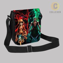 کیف دوشی انیمه وان پیس طرح لوفی و زورو (Luffy and Zoro) One Piece کد 02